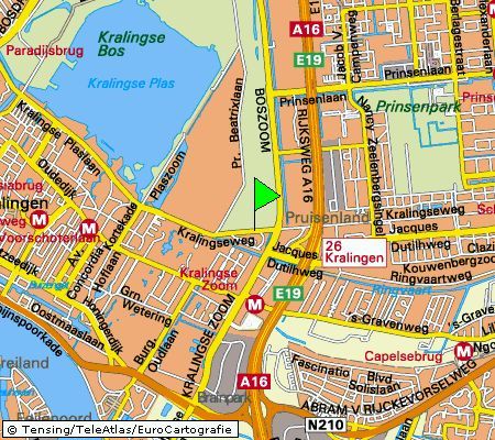 Routebeschrijving De golfprofessional Kralingen